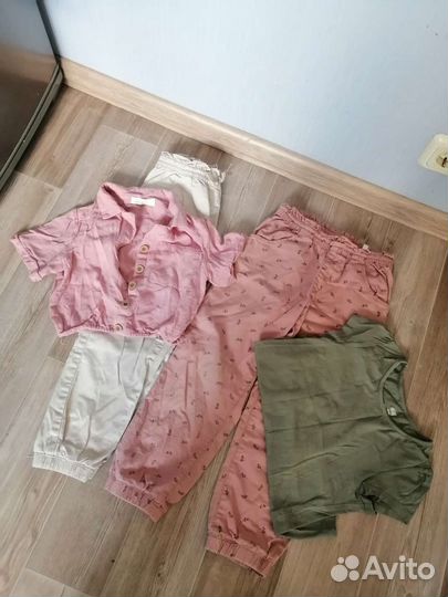 Вещи пакетом 98-110 gap, hm,beneton,resered