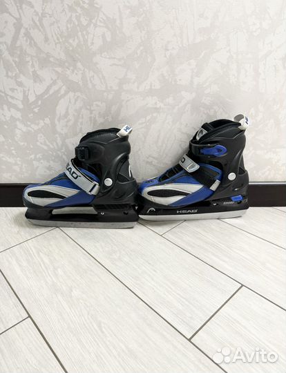 Коньки детские раздвижные 35-38р