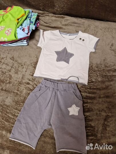 Вещи пакетом на девочку 86 92 98