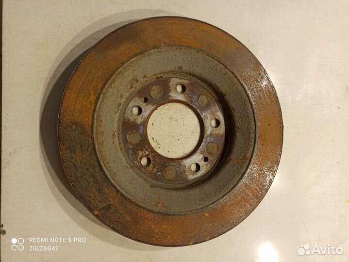 Тормозной диск(задный левый) (Hyundai Sonata)