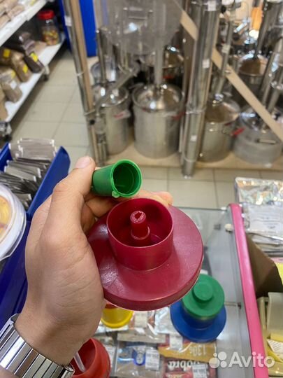 Гидрозатвор для брожения на банку / кулер