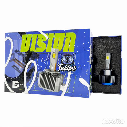 Светодиодные LED лампы Takimi Vision D4S 6000К,12V