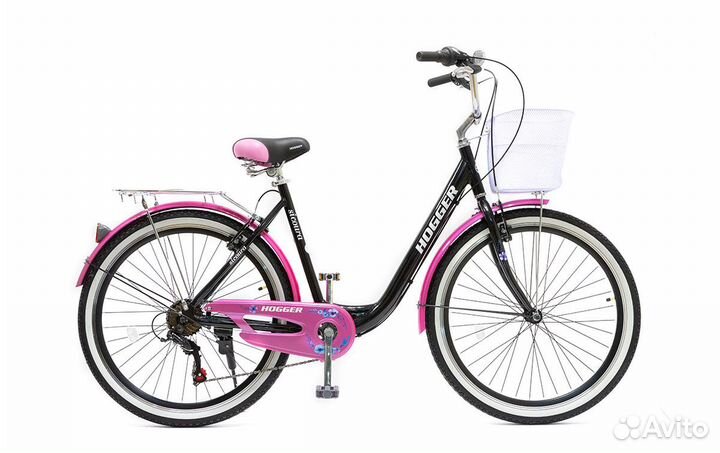Велосипед женский городской Hogger Sigoura 26 V