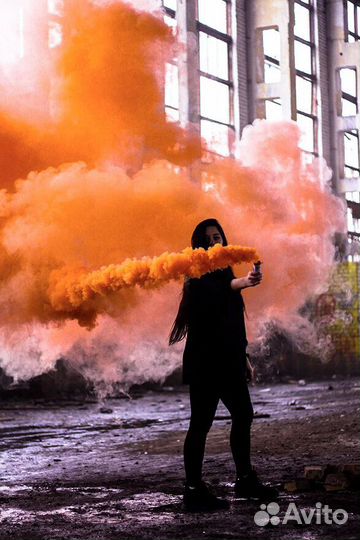 Цветной дым, доставка