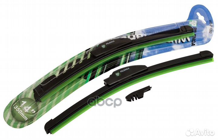 Щетка стеклоочистителя бескаркасная 350mm Крючо