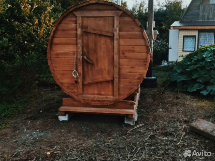 Бани-бочки под ключ