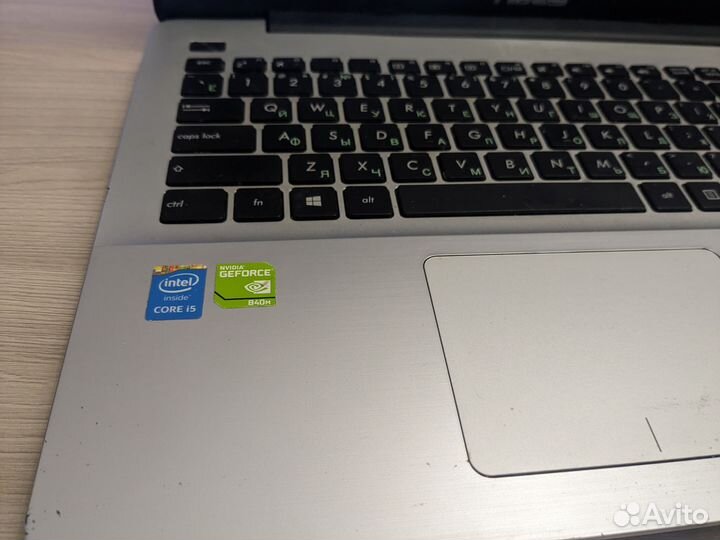 Мощный ноутбук Asus i5-4210/8gb/nvidia 840m 2gb
