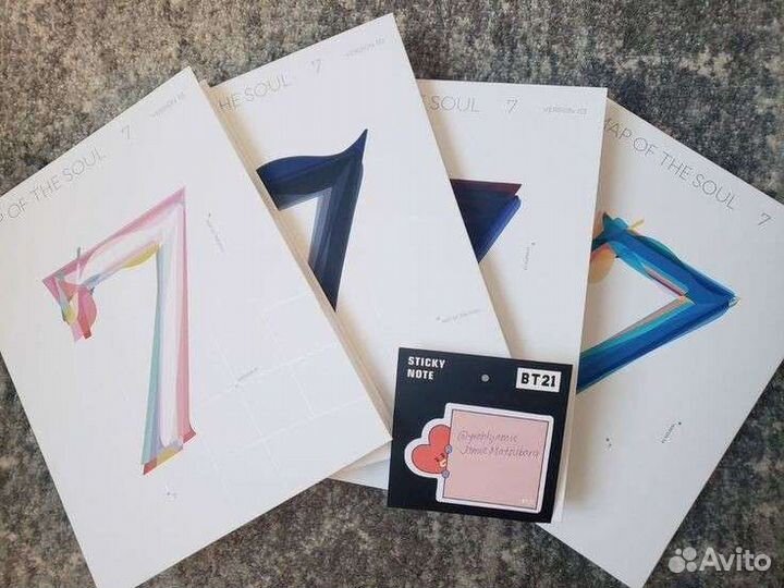 Альбомы, постеры, фотобуки, карточки BTS