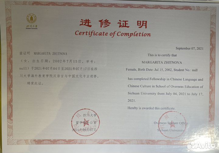 Репетитор по китайскому языку