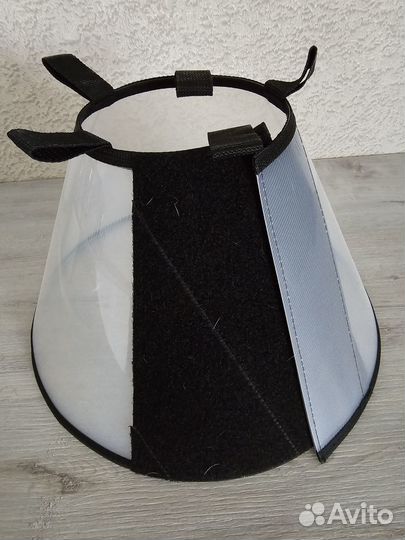 Воротник для собак на липучке защитный