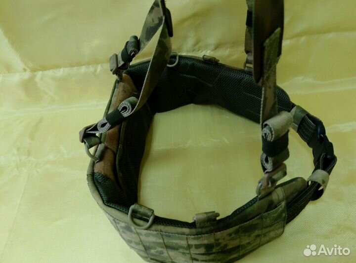 Боевой пояс с пакетом баллистики бр1 и лямками