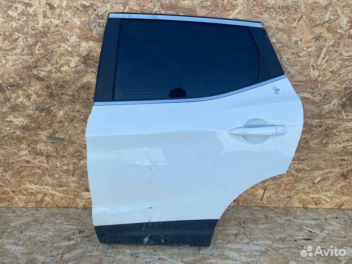 Дверь задняя левая nissan qashqai j11