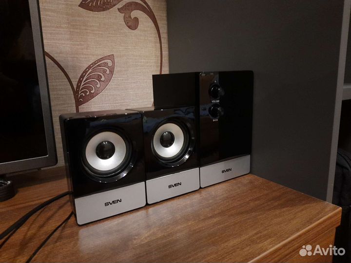 Компьютерные колонки 2.1 sven ms-90