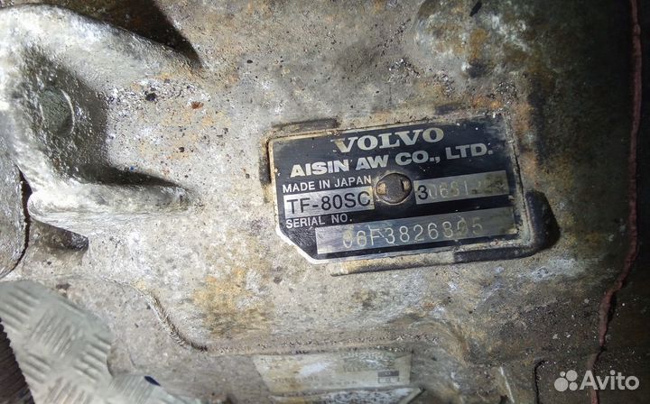 АКПП TF80SC Volvo S80 (2006-2016)
