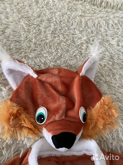 Костюм белки для двойни на 2-7 лет