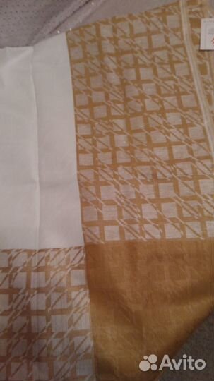 Скатерть винтажная СССР новая лен