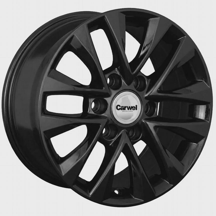 Диски Carwel Сандал 7.5x18 6x139.7 ET30 D106.1 BK