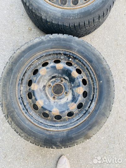 Штампы с зимней резиной на Ситроен