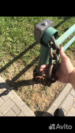 Противоугонная цепь для мотоцикла