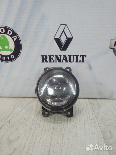 Фара противотуманная птф Туманка Renault duster
