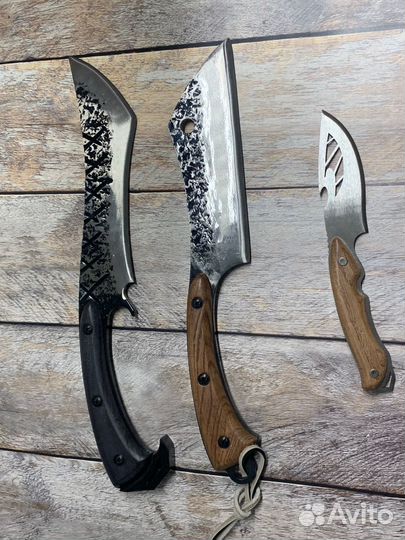 Ножи для мяса и костей тяпки кованые