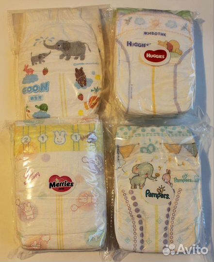 Подгузники для новорожденных