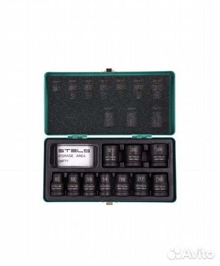 Набор 6-ти гр. ударных торц. головок 1/2