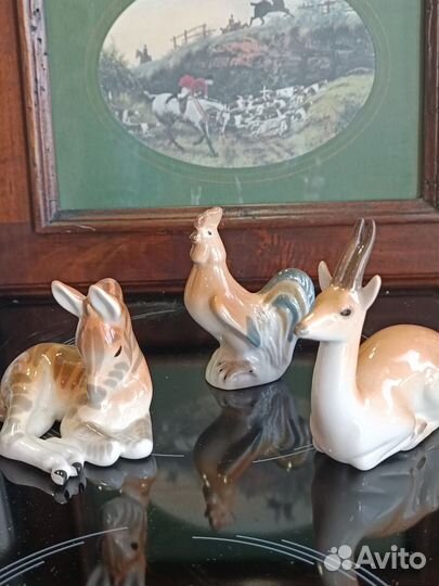 Фарфоровые статуэтки СССР лфз