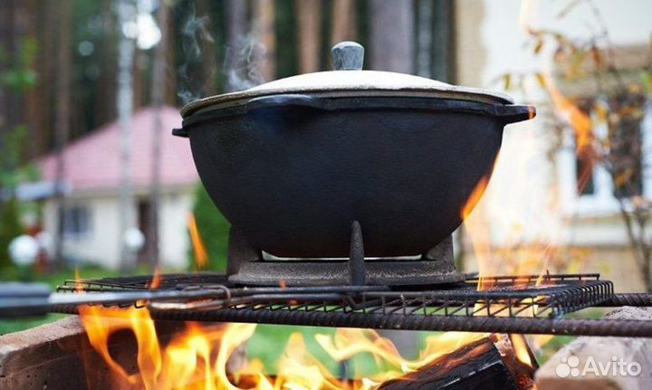 Казан чугунный 4.5 литров