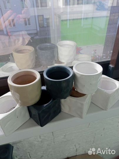 Керамические горшки