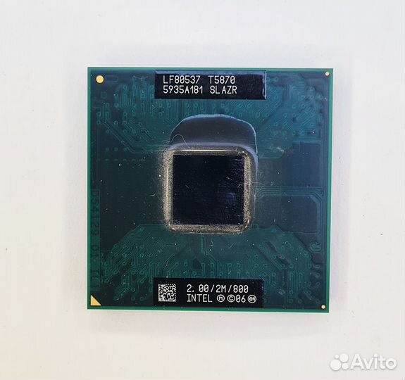 Бу Процессор Intel Core 2 Duo T5870