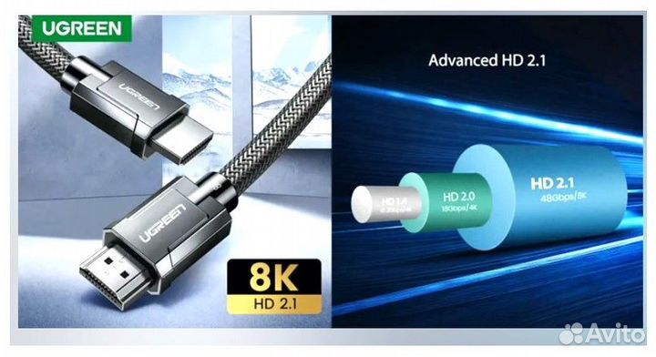 Кабель Ugreen hdmi 2.1