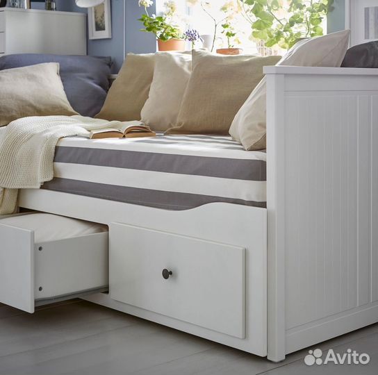 IKEA Hemnes 2 матраса 3 ящика