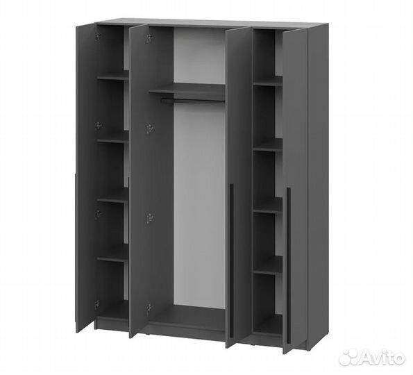 Шкаф распашной новый Берген шк-2000 с антресолью Г