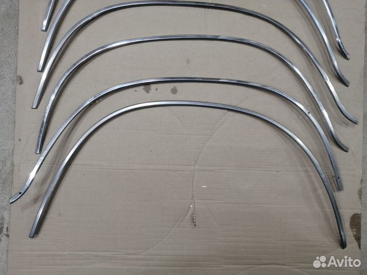 Молдинги арок хром ваз 2103 2106 поштучно