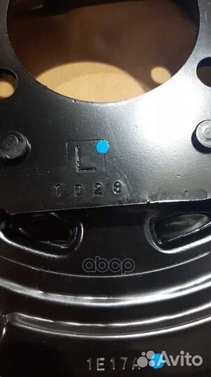 Кожух тормозного диска задний L GM 96463796 964