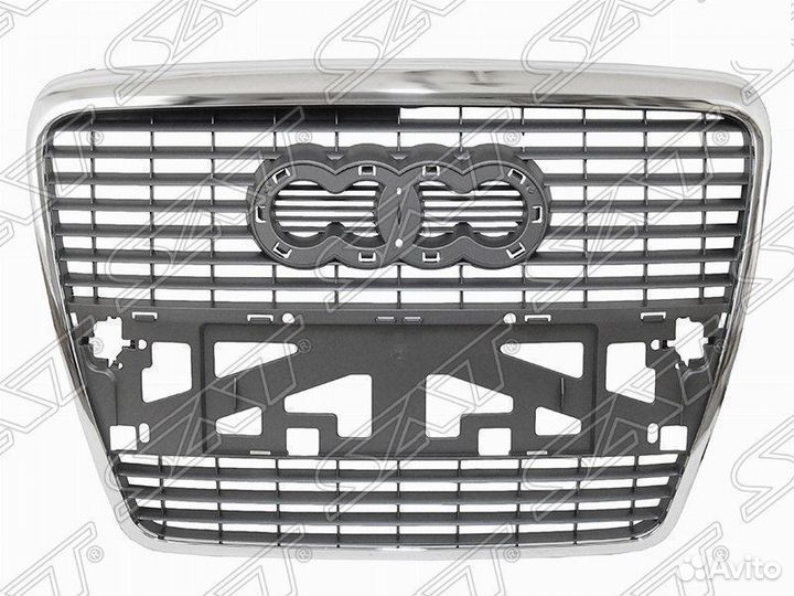 Решетка радиатора audi A6 05-08 хром