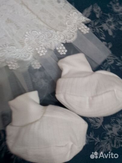 Платье на выписку для девочки