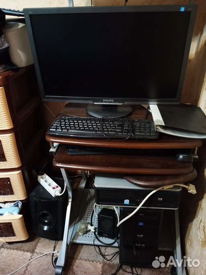 Игровой компьютер в сборе