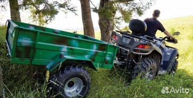 Прицеп телега для квадроцикла