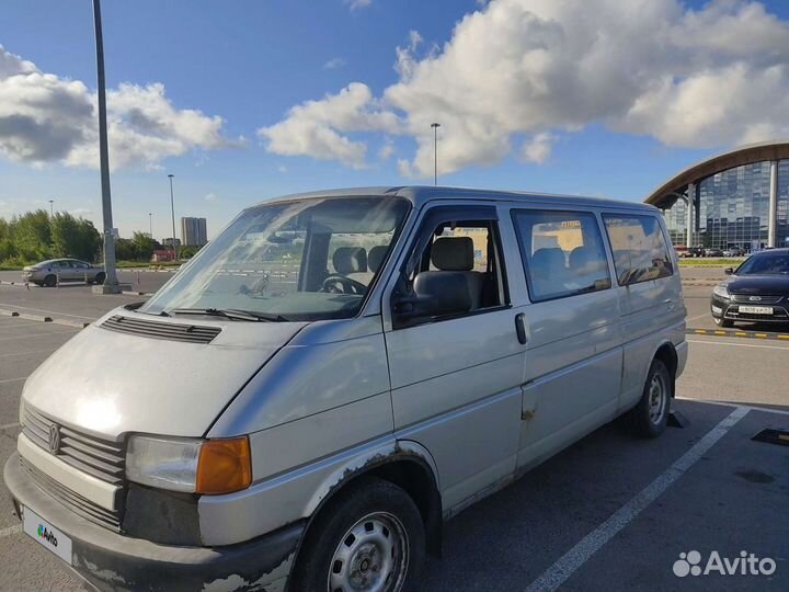 Volkswagen Transporter 2.5 МТ, 1998, 423 500 км
