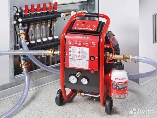 Промывка системы отопления, водоснабжения