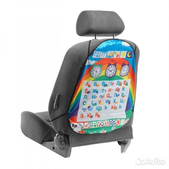 Накидка на сиденье детская алфавит 61х47 см