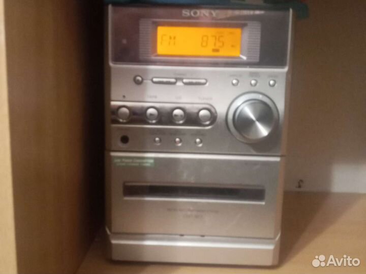 Музыкальный центр sony