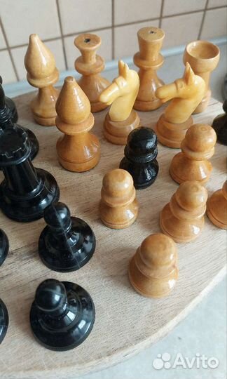 Шахматные фигуры белые СССР