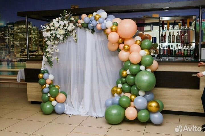 Оформление банкетного зала. Свадебный декор