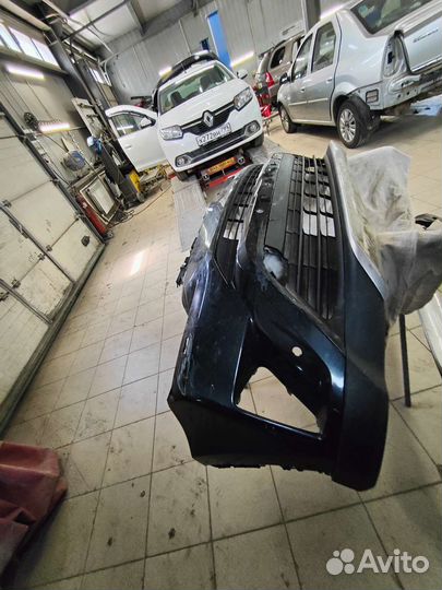 Бампер передний Toyota Rav4 ca40 рестайлинг