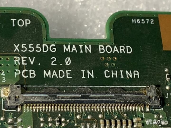 Материнская плата Asus x555dg под восстановление