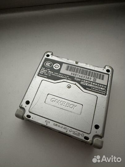Gameboy advance sp с картриджами