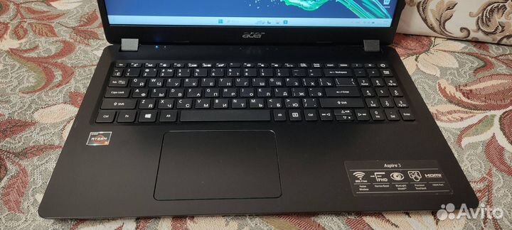 Мощный Acer Ryzen 3+12GB+SSD256+vega 3 2GB